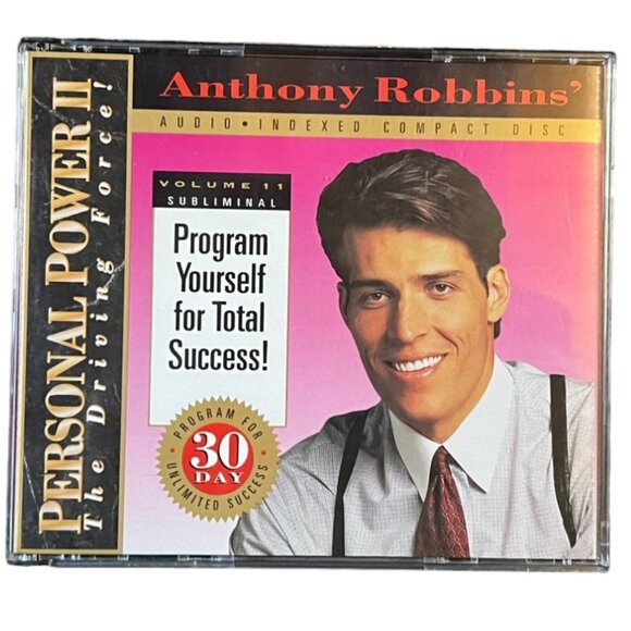Anthony Robbins Personal Power II The Driving Force Complete Set 25 CDs & Workbk - Picture 5 of 14